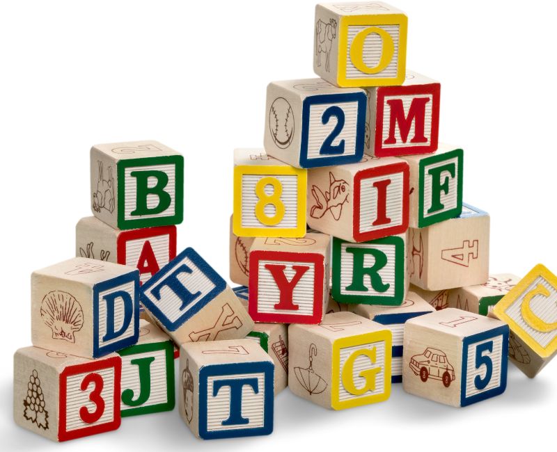 Exquisite Wooden 1 Letters for Decor & Childs’ Learning