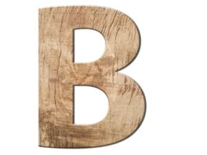 Discover the charm of our custom wooden letter, meticulously hand-crafted for a touch of personalized elegance.