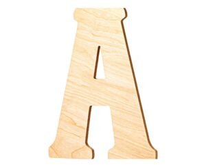 Wooden wall letters