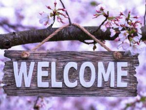 Customizable Welcome Sign Sizes